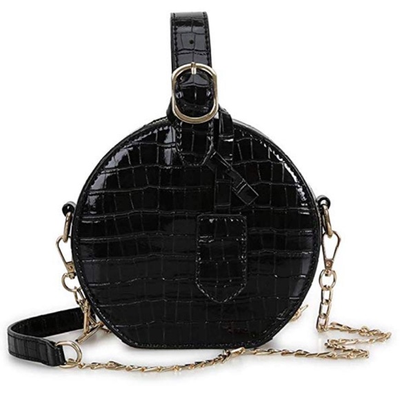 Canteen Purse Round Crossbody Bag blogger - Picture 4 of 6